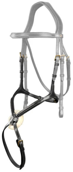 Dyon D Collection Figure 8 Noseband Black