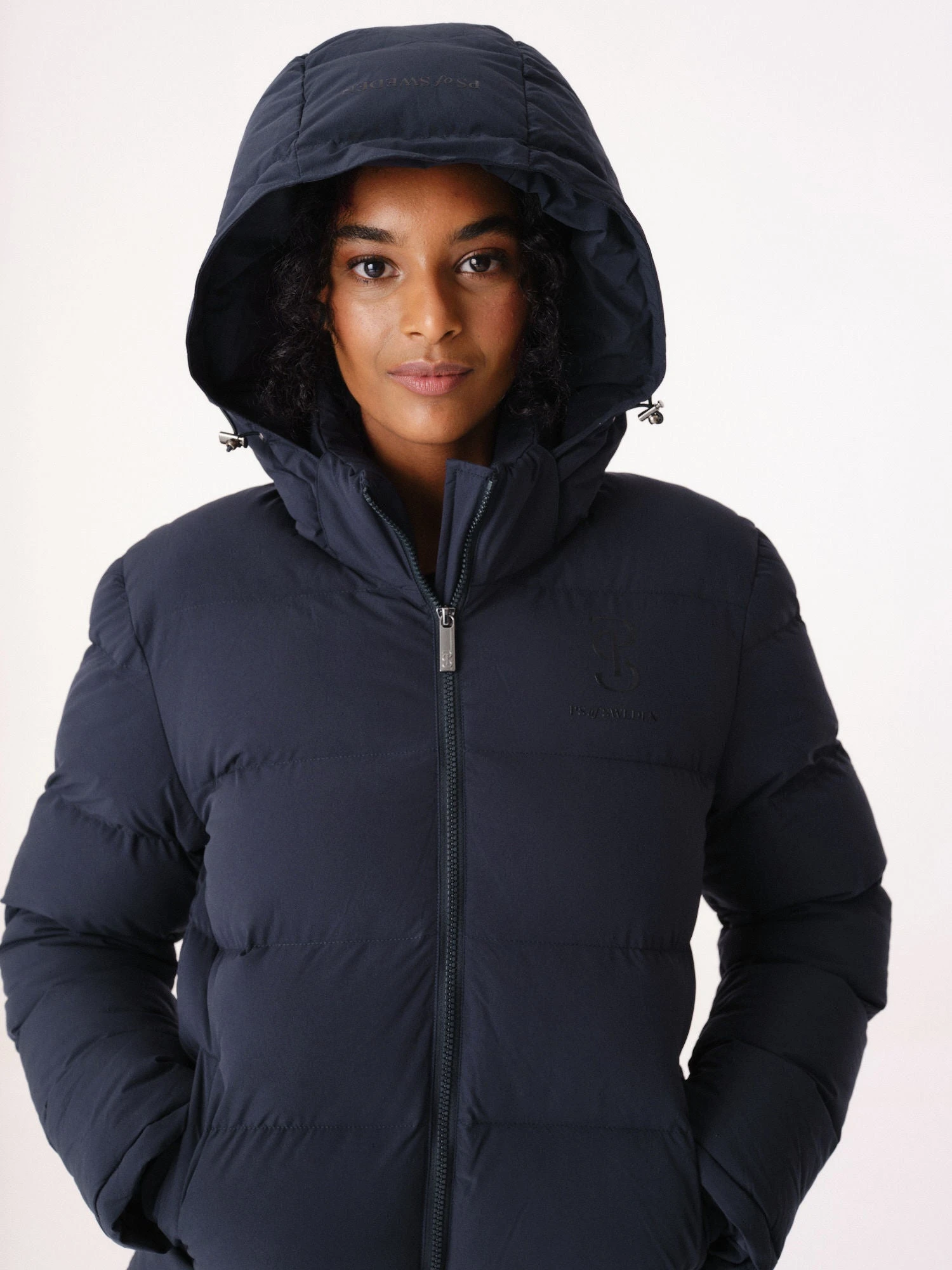 PS Of Sweden Puffer Jacket Ladies Unni Navy 6 PS Of Sweden Puffer Jacket Ladies Unni Navy - Image 6