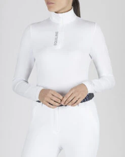 Equiline Training Shirt Second Skin Ladies Canic White