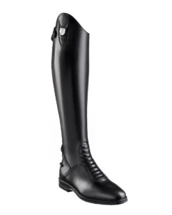 Tucci Riding Boots Calf Leather Harley Black Size 36