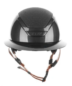 Kask Star Lady 2.0 Pure Shine Chrome Leather Light Brown Chinstrap Black 6 Kask Star Lady 2.0 Pure Shine Chrome Leather Light Brown Chinstrap Black -Equestrian Supplies Store IMG 0054black