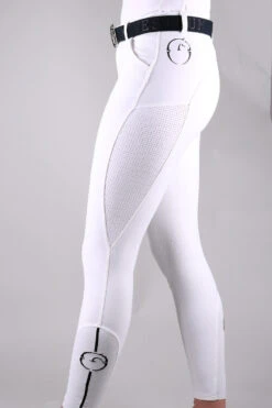 Vestrum Riding Breeches Knee-grip Ladies Ischia White -Equestrian Supplies Store Ischiawitweb2