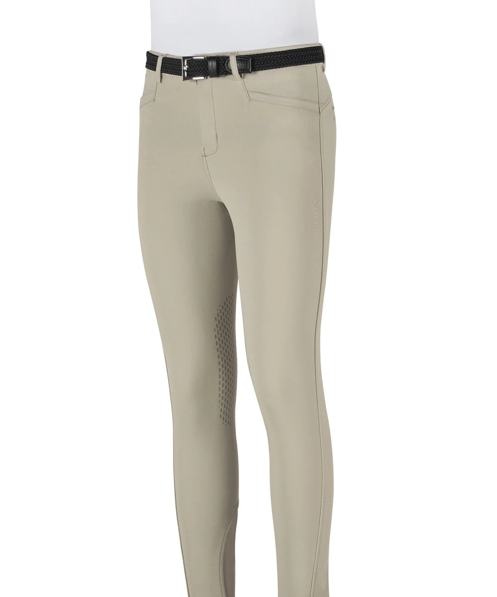 Equiline Riding Breeches Boys Knee Grip Jhoank Beige 1 Equiline Riding Breeches Boys Knee Grip Jhoank Beige