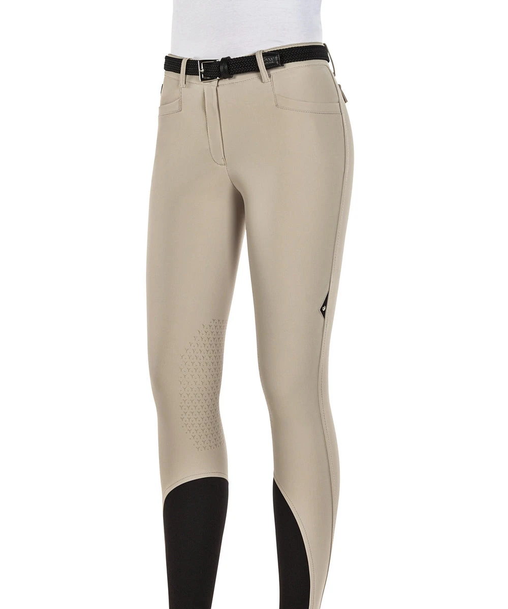 Equiline Riding Breeches Ladies Knee Grip Atirk Beige 1 Equiline Riding Breeches Ladies Knee Grip Atirk Beige