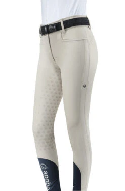 Eqode Breeches Ladies Full-grip High Waist Darcey Beige