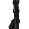 Dyon New English Collection Double Bridle Cheek Pieces Black