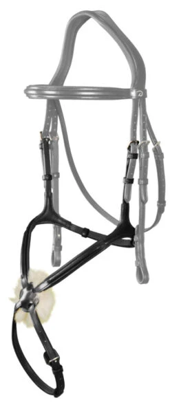 Dyon New English Collection Figure 8 Noseband Black