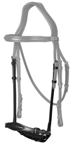 Dyon New English Collection Drop Noseband Black