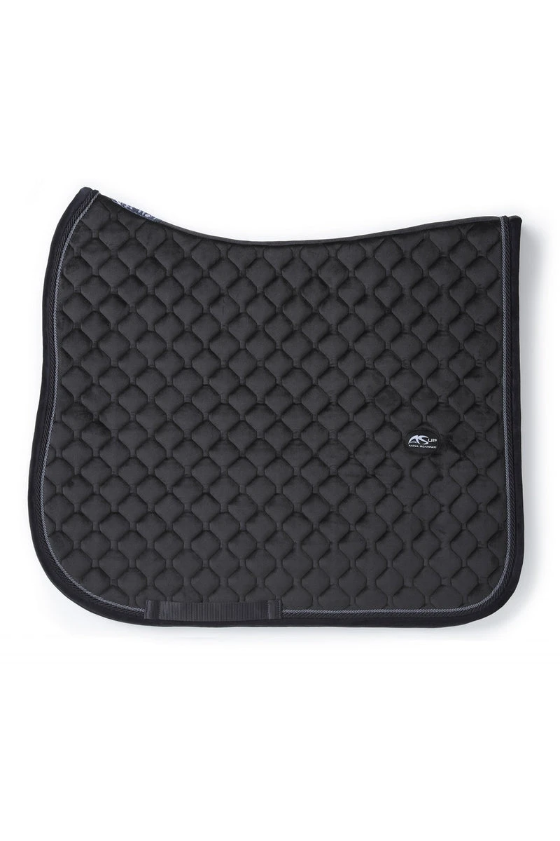Anna Scarpati Saddle Pad Dressage Quinoa 27 Black 1 Anna Scarpati Saddle Pad Dressage Quinoa 27 Black