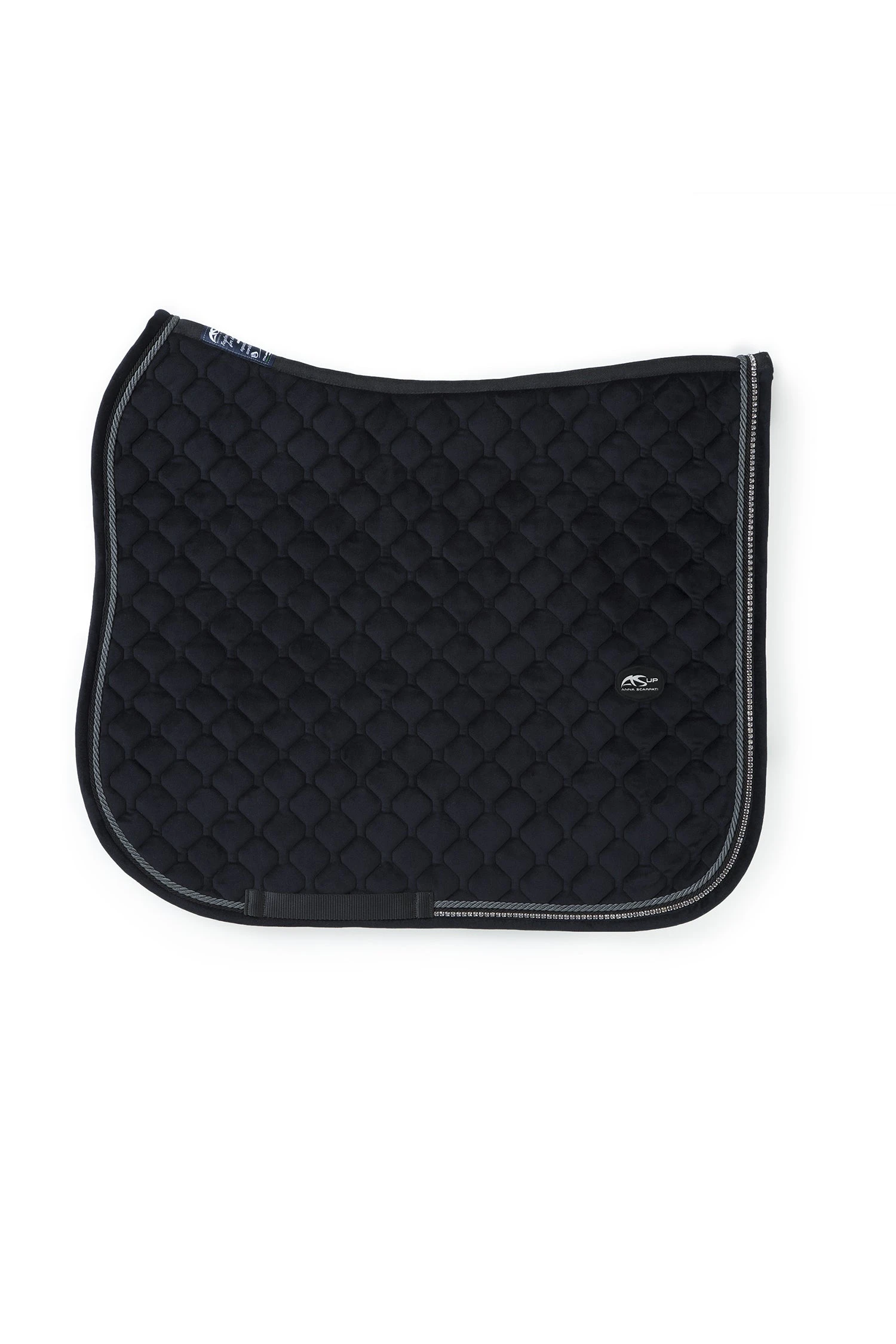 Anna Scarpati Saddle Pad Dressage Quinoa 28 Black 1 Anna Scarpati Saddle Pad Dressage Quinoa 28 Black