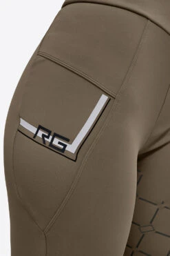 RG Riding Leggings Full Grip Ladies Green -Equestrian Supplies Store RG 23FWM BRW009 JS003 5500 4