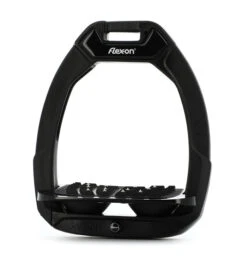 Flex-on Safe On Safety Stirrups Ultra Grip All Black