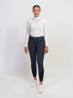 Samshield Riding Breeches Full Grip Ladies Celeste Starlight Winter Navy