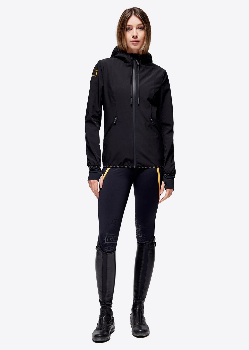 RG Softshell Jacket Ladies Black 2 RG Softshell Jacket Ladies Black - Image 2