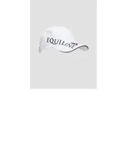 Equiline Adjustable Cap With Equiline Logo White
