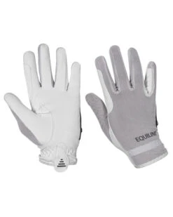 Equiline Riding Gloves Summer Glove White