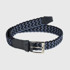 Equiline Elastic Braided Belt Camirac Blue