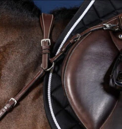 Dyon US Collection Anatomic Breastplate Brown -Equestrian Supplies Store US06BBR 3