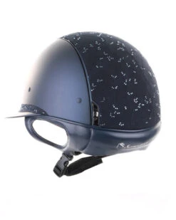 Samshield Miss Shield Crystal Leaf Navy -Equestrian Supplies Store crystalleafnavy3