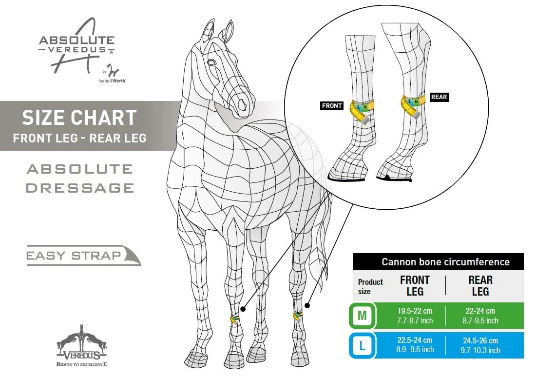 Veredus Absolute Tendon Boots Easy Strap Black 2 Veredus Absolute Tendon Boots Easy Strap Black - Image 2