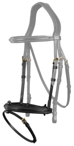 Dyon D Collection Flash Noseband Black