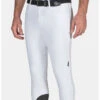 Equiline Riding Breeches Men Knee Grip Albertk White