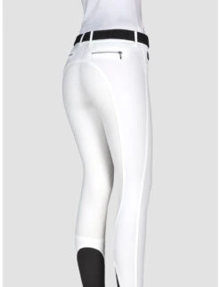 Equiline Riding Breeches Full Seat X-Grip Cedar White -Equestrian Supplies Store n08697wit