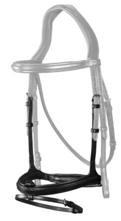 Dyon New English Collection Flash Noseband Black