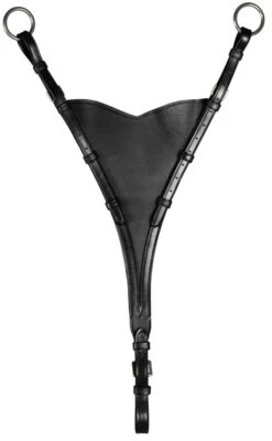 Dyon New English Soft Bib Martingale Attachment Black